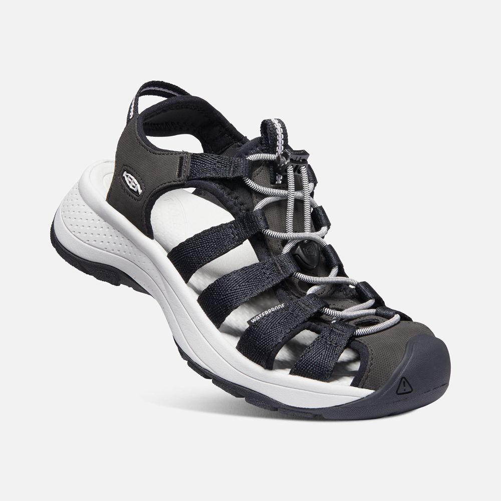 Keen Sandaal Dames Zwart/Wit - Astoria West - 69234-YIAX